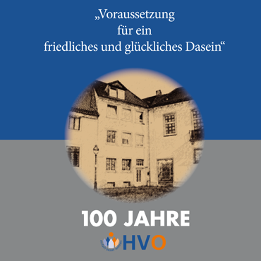 100 Jahre Wohnungsbaugenossenschaft Heimstättenverein Osnabrück. Titelbild 100 Jahre Wohnungsbaugenossenschaft Heimstättenverein Osnabrück. Titelbild