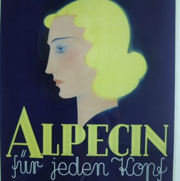 Alpecin Werbung um 1960