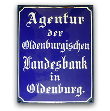 Beschilderung einer Filiale der OLB Beschilderung einer Filiale der OLB